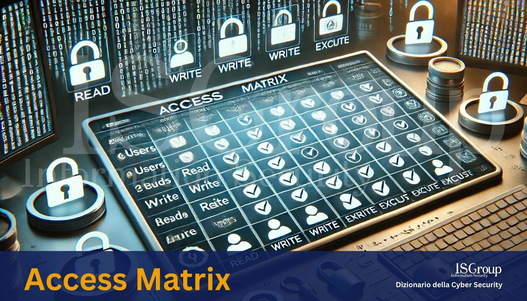 Matrice d’accès (Access Matrix)