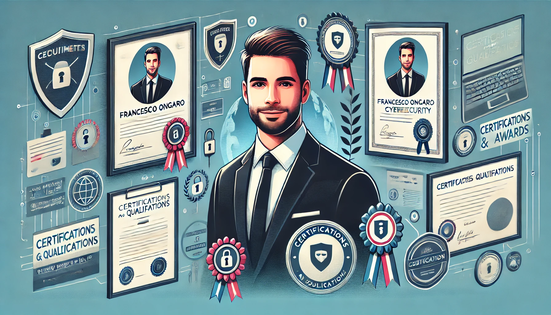 Francesco Ongaro : Certifications et qualifications